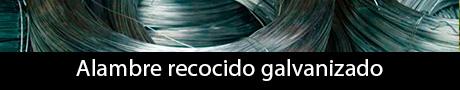 Alambre recocido galvanizado